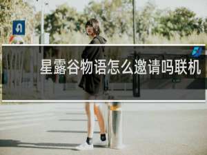 星露谷物语怎么邀请吗联机