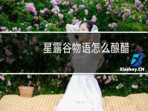 星露谷物语怎么酿醋