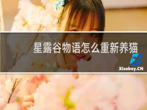 星露谷物语怎么重新养猫