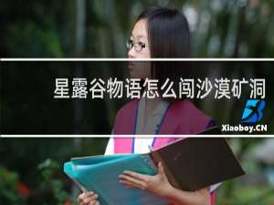 星露谷物语怎么闯沙漠矿洞