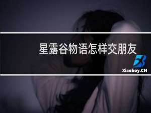 星露谷物语怎样交朋友
