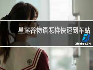 星露谷物语怎样快速到车站
