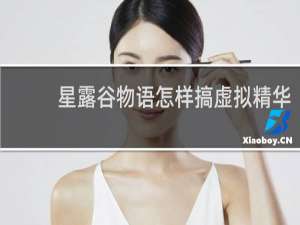 星露谷物语怎样搞虚拟精华