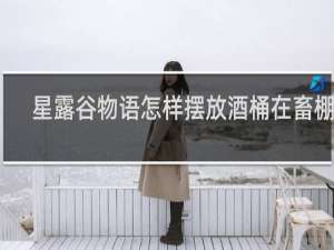 星露谷物语怎样摆放酒桶在畜棚里