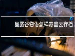 星露谷物语怎样覆盖云存档