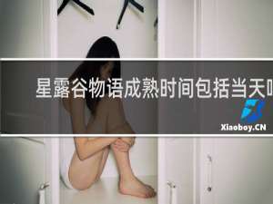 星露谷物语成熟时间包括当天吗