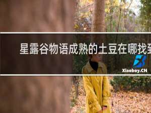 星露谷物语成熟的土豆在哪找到