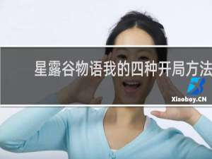 星露谷物语我的四种开局方法