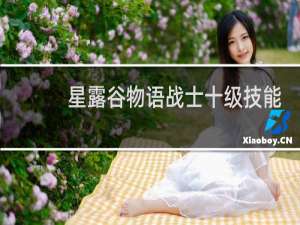 星露谷物语战士十级技能