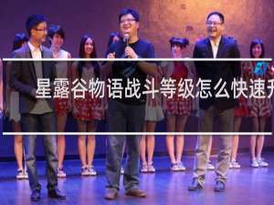 星露谷物语战斗等级怎么快速升