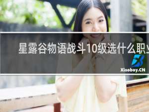 星露谷物语战斗10级选什么职业
