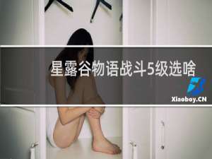 星露谷物语战斗5级选啥