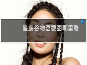 星露谷物语截图哪里看