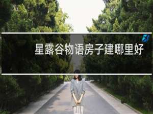 星露谷物语房子建哪里好