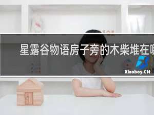 星露谷物语房子旁的木柴堆在哪