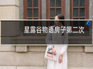 星露谷物语房子第二次