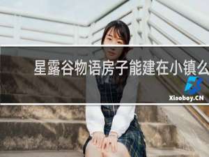 星露谷物语房子能建在小镇么