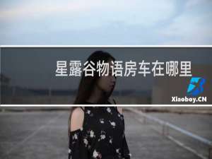 星露谷物语房车在哪里