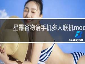 星露谷物语手机多人联机mod