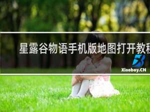 星露谷物语手机版地图打开教程