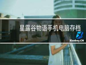 星露谷物语手机电脑存档