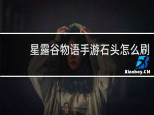 星露谷物语手游石头怎么刷