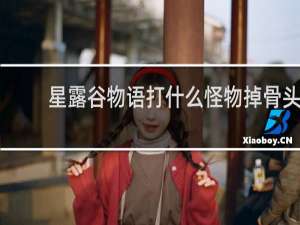 星露谷物语打什么怪物掉骨头
