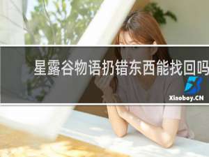 星露谷物语扔错东西能找回吗