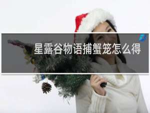 星露谷物语捕蟹笼怎么得