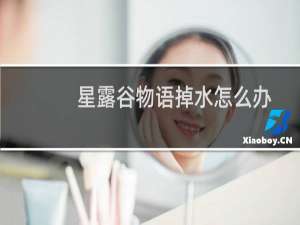 星露谷物语掉水怎么办