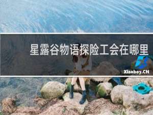 星露谷物语探险工会在哪里
