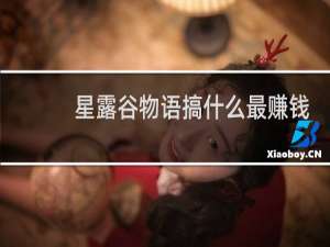 星露谷物语搞什么最赚钱