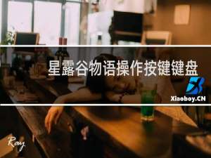 星露谷物语操作按键键盘