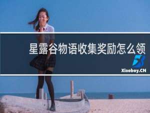 星露谷物语收集奖励怎么领