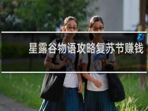 星露谷物语攻略复苏节赚钱