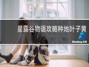 星露谷物语攻略种地叶子黄