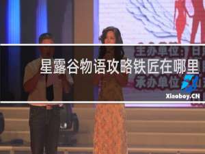 星露谷物语攻略铁匠在哪里