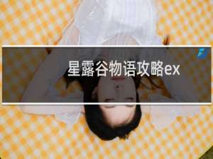 星露谷物语攻略ex