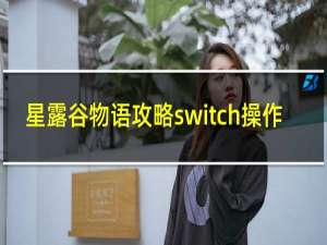 星露谷物语攻略switch操作