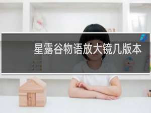 星露谷物语放大镜几版本