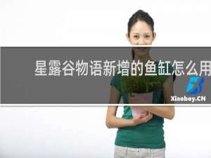 星露谷物语新增的鱼缸怎么用