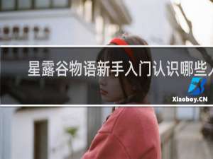 星露谷物语新手入门认识哪些人