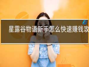 星露谷物语新手怎么快速赚钱攻略