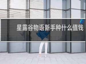 星露谷物语新手种什么值钱