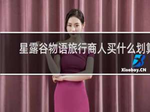 星露谷物语旅行商人买什么划算