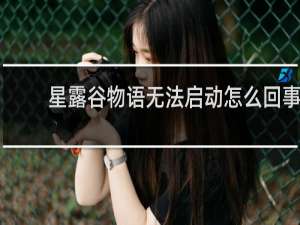 星露谷物语无法启动怎么回事