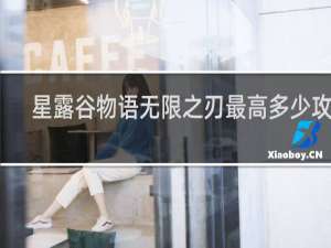 星露谷物语无限之刃最高多少攻击