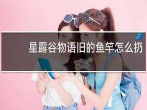 星露谷物语旧的鱼竿怎么扔