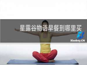 星露谷物语早餐到哪里买