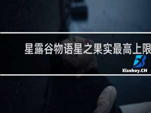 星露谷物语星之果实最高上限